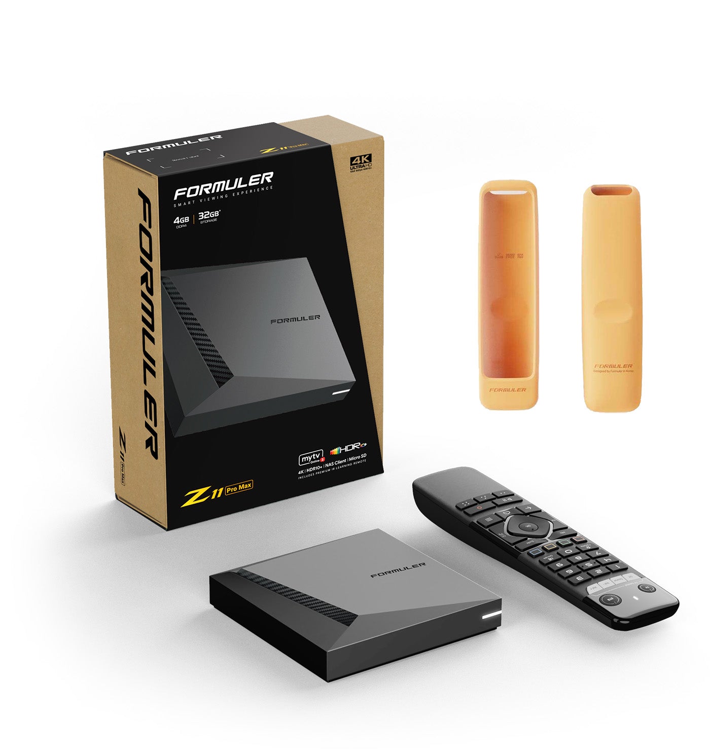Formuler Z11 Pro Max + FREE ACCESSORY: 1x orange remote cover