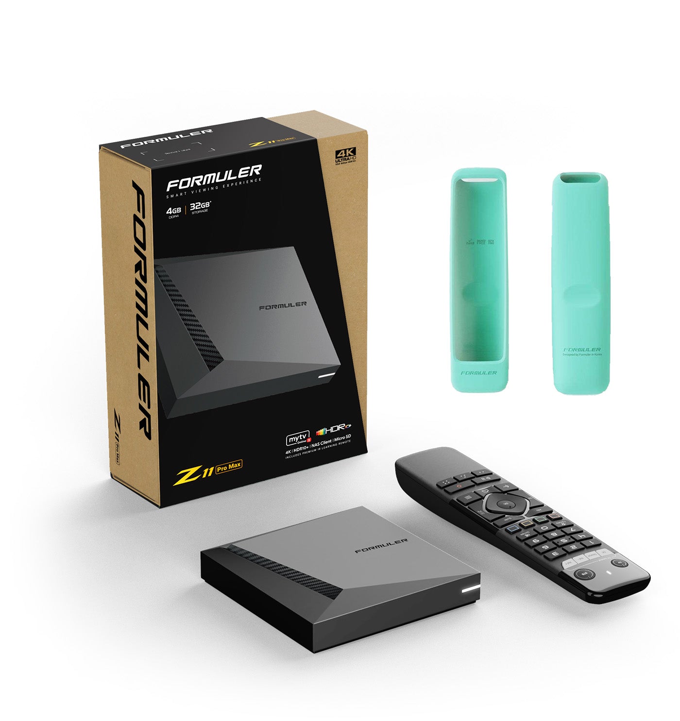 Formuler Z11 Pro Max + FREE ACCESSORY: 1x turquoise remote cover